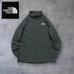 ノザウド様専用【1439】韓国規格ザノースフェイス中綿ジャケット灰グレー刺繍ロゴ