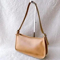 【COACH】オールドコーチ 9071 ワンショルダー ショルダーバッグ 茶