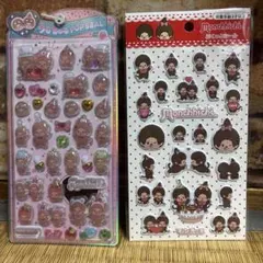【正規品】うるちゅるポップシール　ぷくっとシール モンチッチ