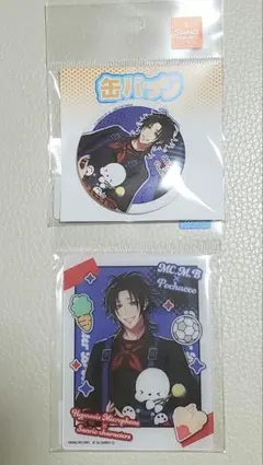 サンリオ ヒプマイ ディッパーダン 山田一郎 缶バッジ ハローキティ