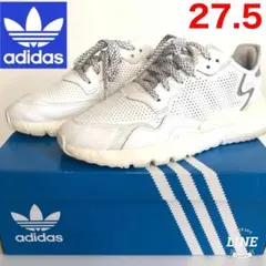 【送料無料】アディダスオリジナルス ナイトジョガー ホワイトスニーカー27.5