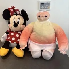 ミニーマウスとベイマックスぬいぐるみセット