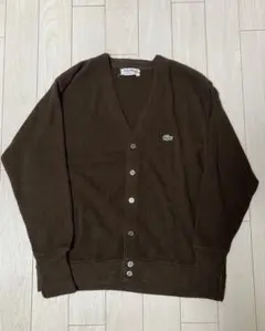IZOD Lacoste ラコステ アクリル カーディガン カートコバーン 古着 IZOD Lacoste ラコステ アクリル カーディガン カートコバーン 古着