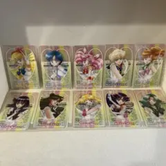 美少女戦士セーラームーン×明治コラボ　クリアカード　コンプリート