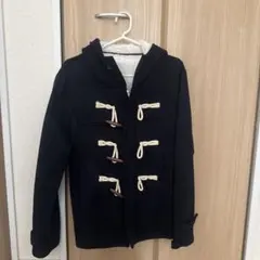 ネイビー ダッフルコート フリースライニング