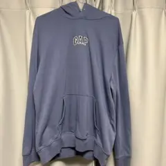 GAP フード付きパーカー ブルー