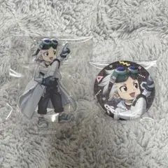 Dr.STONE 購入特典 描き下ろし缶バッジ アクスタ ゼノ