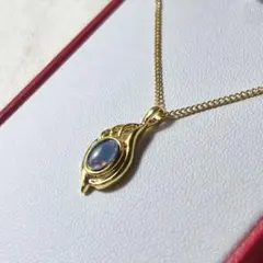 GP｜ゴールドプレート オパールネックレス