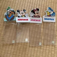 ディズニーランド チケットホルダー 平成レトロ 4つセット【レア物】