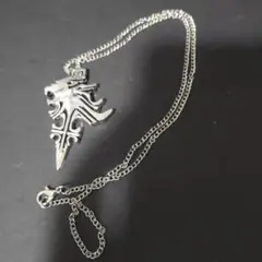 海外製ライオンハート　ネックレス　シルバー