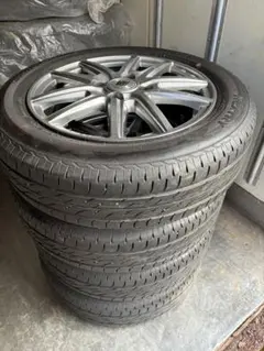 165/65R15 ノーマルタイヤ 4本セット タフト純正 使用期間少 ナット付