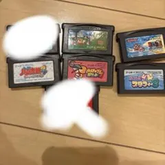 マ*♪様 ゲームボーイアドバンス　ソフト 5点　まとめ売り　ジャンク