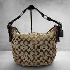 COACHコーチ 6351ソーホー シグネチャー ホーボー ワンショルダー