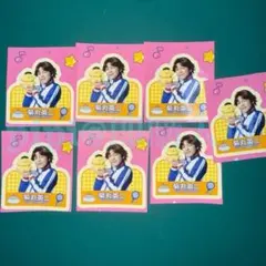 【菊丸英二】長嶺龍汰 テニミュ 4th ピューロランド ステッカー 7セット