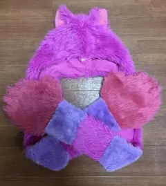 ディズニー 耳付きフード チェシャ猫 マフラーキャップ ファンキャップ