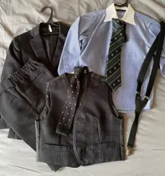 WANDER FACTORY 男児 フォーマルスーツ 110 (圧縮なし箱梱包)