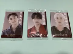 SEVENTEEN ウエハース　トレカ　３枚