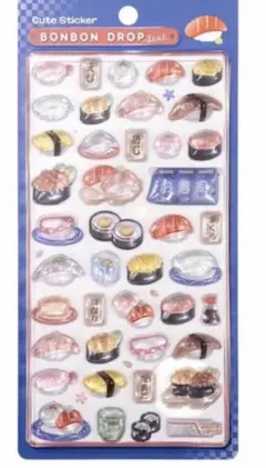 BONBON DROP ボンボンドロップシール　和柄　寿司