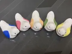 カラフル鳥の箸置き5個セット