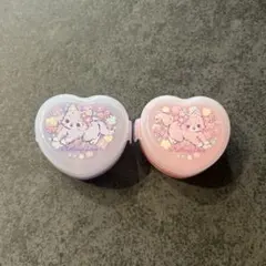 ハート型　ねこ　おにぎりケース　ラブシュシュ　LOVE chouchou