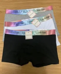 t*7様 人気のCalvin Kleinボクサーパンツ 3枚セットM 人気新品