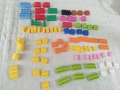 【アンパンマンブロックラボ互換性あり】多色ブロックセット