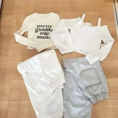 リクエスト品☆バレルレッグジーンズ他140サイズまとめ売り☆