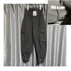 新品タグ付 定価1.3万 SLY スライ FRONT FASTENER PT 黒