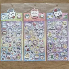 【新品未開封】ちいかわ ステッカー 3シートセット
