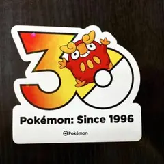 ポケモン 韓国限定 デデンネ 30周年ロゴステッカー - メルカリ