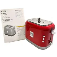 展示品 デロンギ ポップアップトースター ケーミックス TCX752J-RDのサムネイル