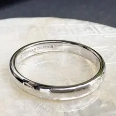 ティファニー PT950 バンドリング 5.10g 16号 結婚指輪 甲丸 - メルカリ