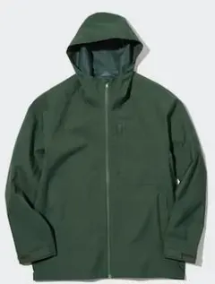 UNIQLO ユニクロ ブロックテック パーカ グリーン 撥水 サイズL