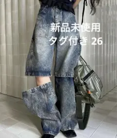 正規新品 AMERI MEDI 2WAY REMOVE DENIM PANTS - メルカリ