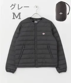 SALE！ 新品 DANTON ダントン ノーカラー ジャケット プリマロフト