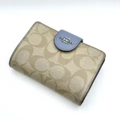 coach コーチ　折り財布　シグネチャー　 管理番号【b5】
