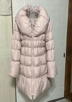 フード付きピンクジャケット