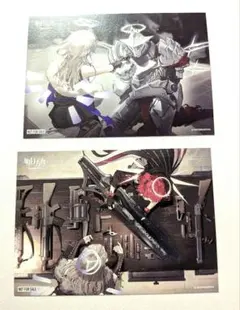 アークナイツ　エクシア　サンクタ・ミキサー　ヴァンニーニ　ポストカード　明日方舟