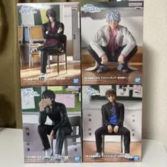 銀魂　3年Z組銀八先生　デスクフィギュア　4種コンプセット