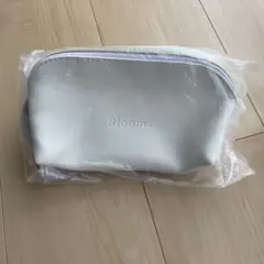 マチつき　ビニールポーチ　白　新品未使用のサムネイル