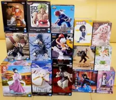 15体セット　NARUTO　呪術廻戦　他　プライズ　フィギュア　まとめ売り