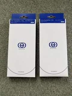 変換アダプター MiniDisplayPort-DVI 2本セット