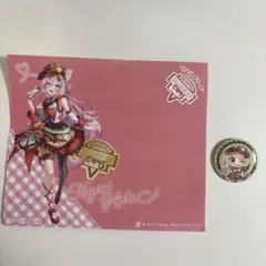 ホロライブ　マリオンクレープ　博衣こより　缶バッチ　アキ・ローゼンタール