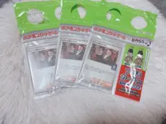 ポケモンカードゲーム × BOSS プロモカード　ロケット団のサカキ　3枚セット