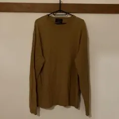 CONFIRM マスタード 長袖カットソー M