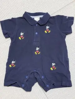 petit main ミッキーマウスロンパース 70