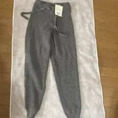 searoomlynn コットンブークレバルーンパンツ　ヘザーグレー　S