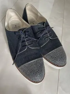 LANVIN en blue ランバンオンブルー デニム ドレスシューズ  24