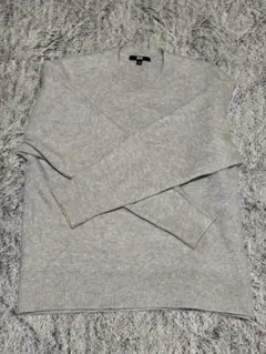 【UNIQLO】スフレヤーンクルーネックセーター〈美品〉