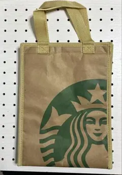 スターバックス　クールバッグ　クラフト紙